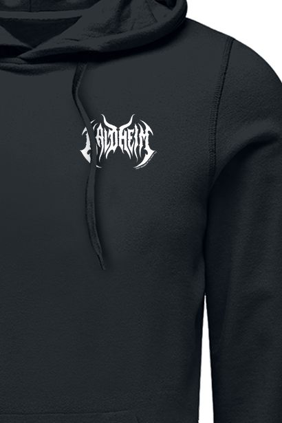 Magic: The Gathering Kaldheim Logo Kapuzenpullover schwarz