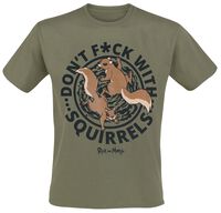 Don't F*ck With Squirrels, Rick And Morty, T-Shirt