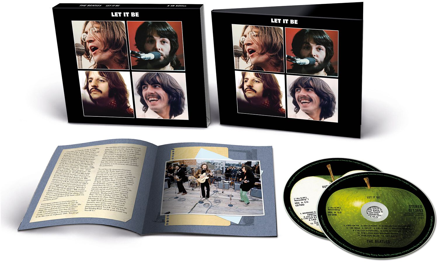 The Beatles Let It Be - 50th Anniversary CD multicolor