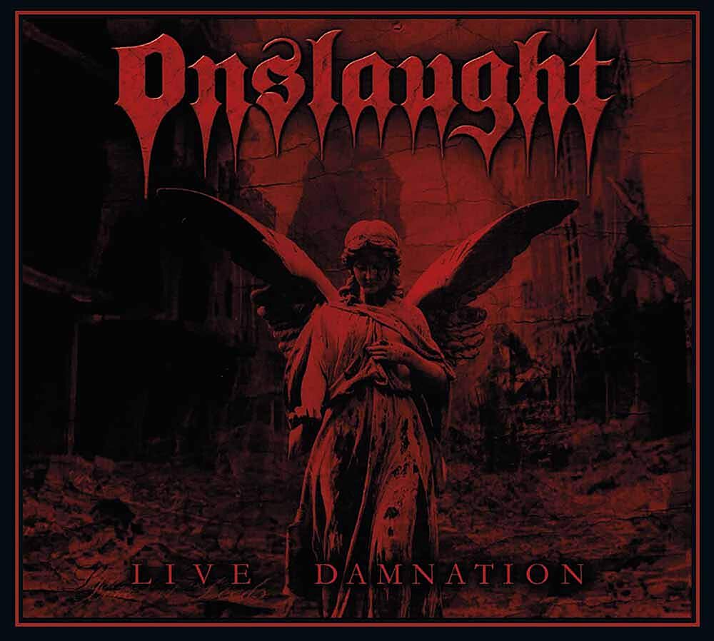 Image of Onslaught Live Damnation CD Standard