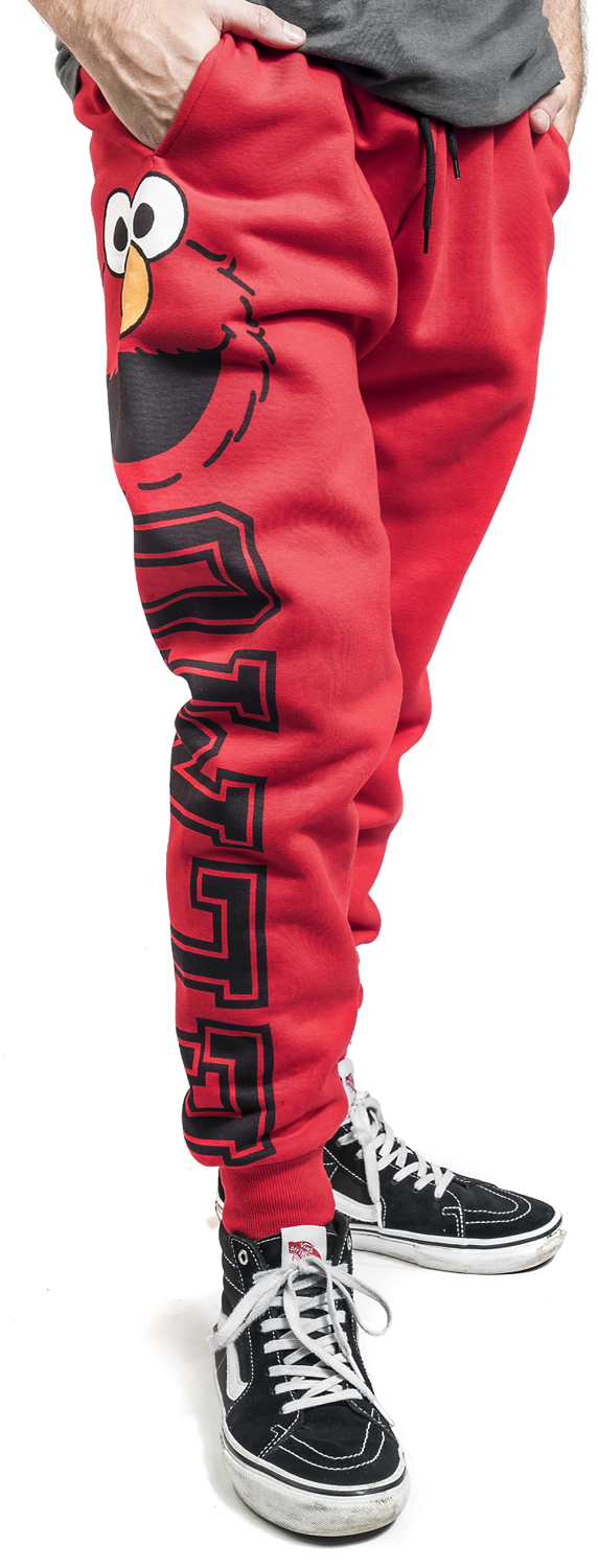Sesamstraße Elmo Trainingshose rot