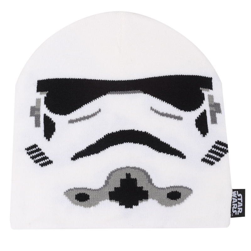 Star Wars Disney Beanie - Stormtrooper - white-black