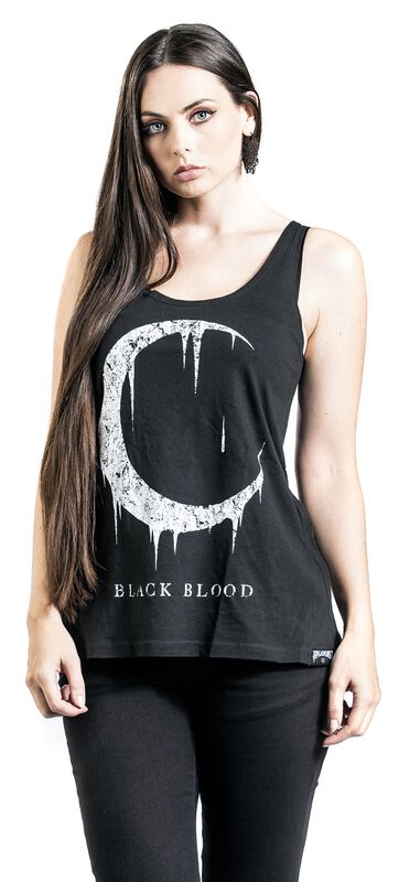 Markenkleidung Brands by EMP Blood Moon | Black Blood by Gothicana Top