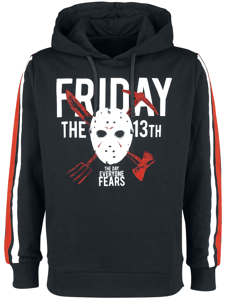 Friday the 13th - Jason - Hooded sweatshirt - black image