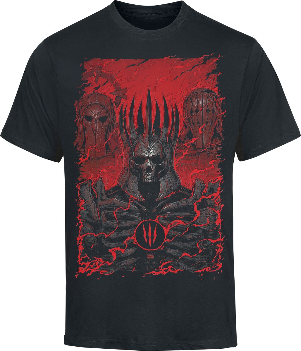 T-Shirt Manches courtes Gaming de The Witcher - The Wild Hunt - S à XXL - pour Homme - noir
