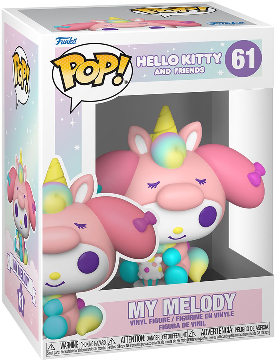 Hello Kitty My Melody Vinyl Figur 61 Funko Pop! multicolor