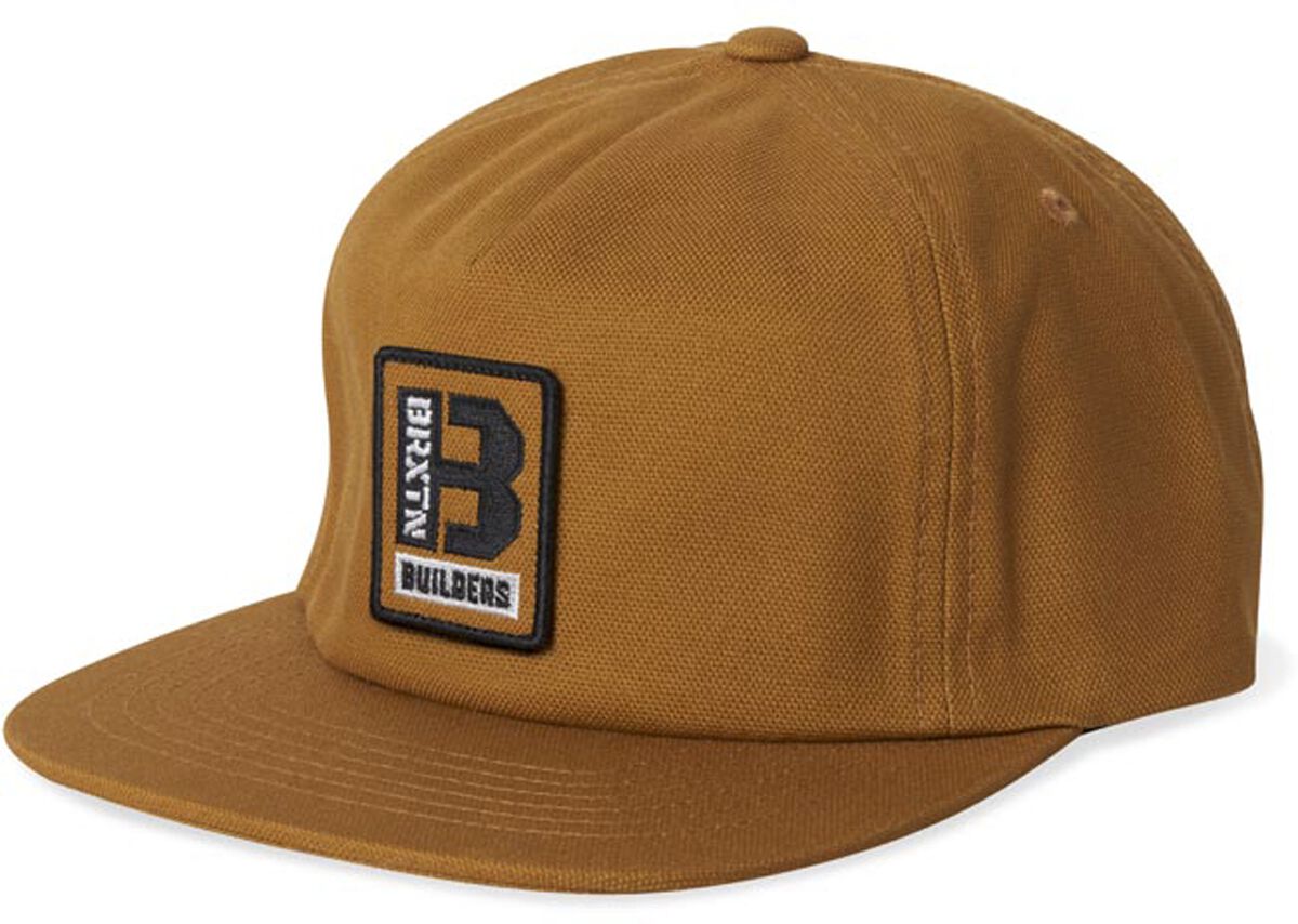 Image of Cappello di Brixton - Builders MP adjustable hat - Unisex - marrone