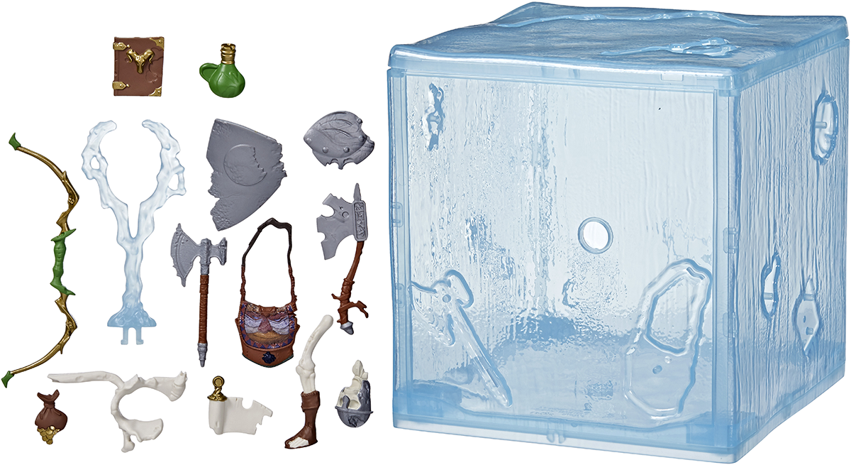 Dungeons and Dragons Golden Archive Gelatinous Cube Gallertwürfel Actionfigur multicolor