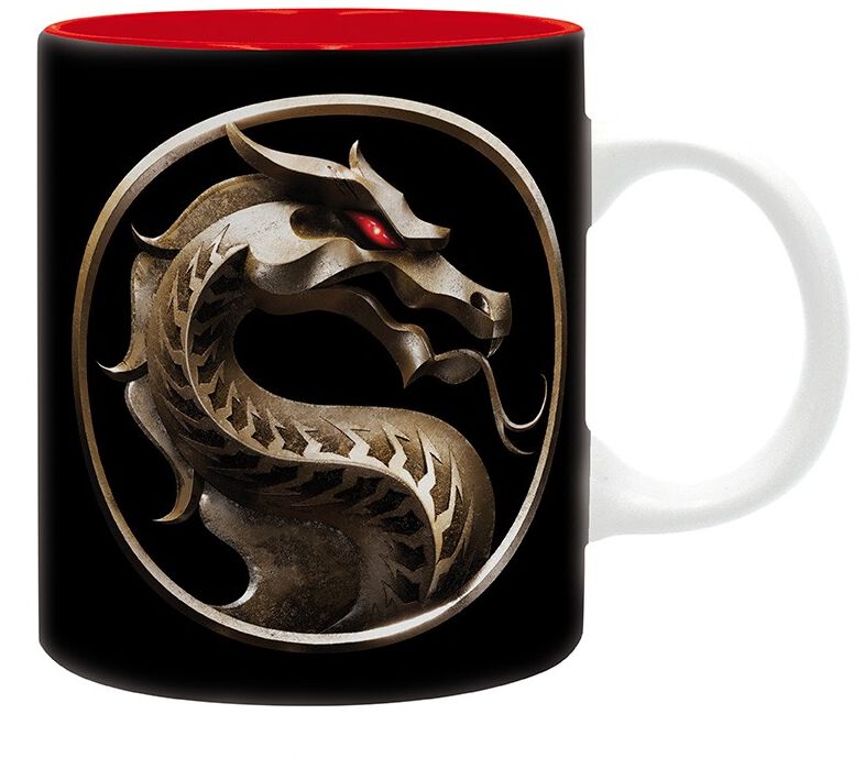 Mortal Kombat Mortal Kombat Logo Mugg flerfärgad
