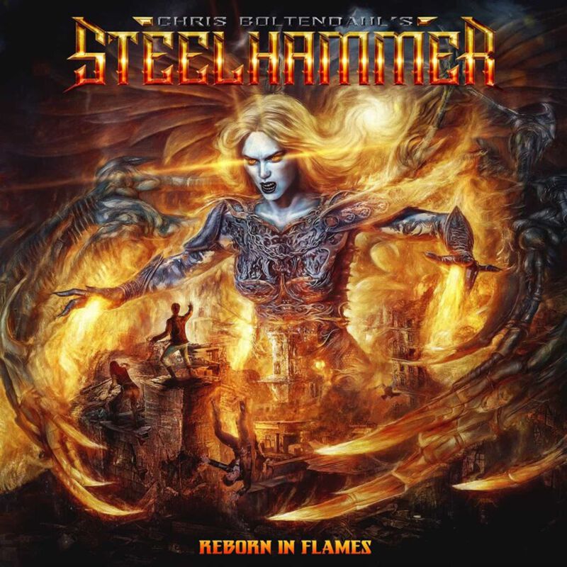 Reborn in flames von Chris Bohltendahl`s Steelhammer - CD (Jewelcase)