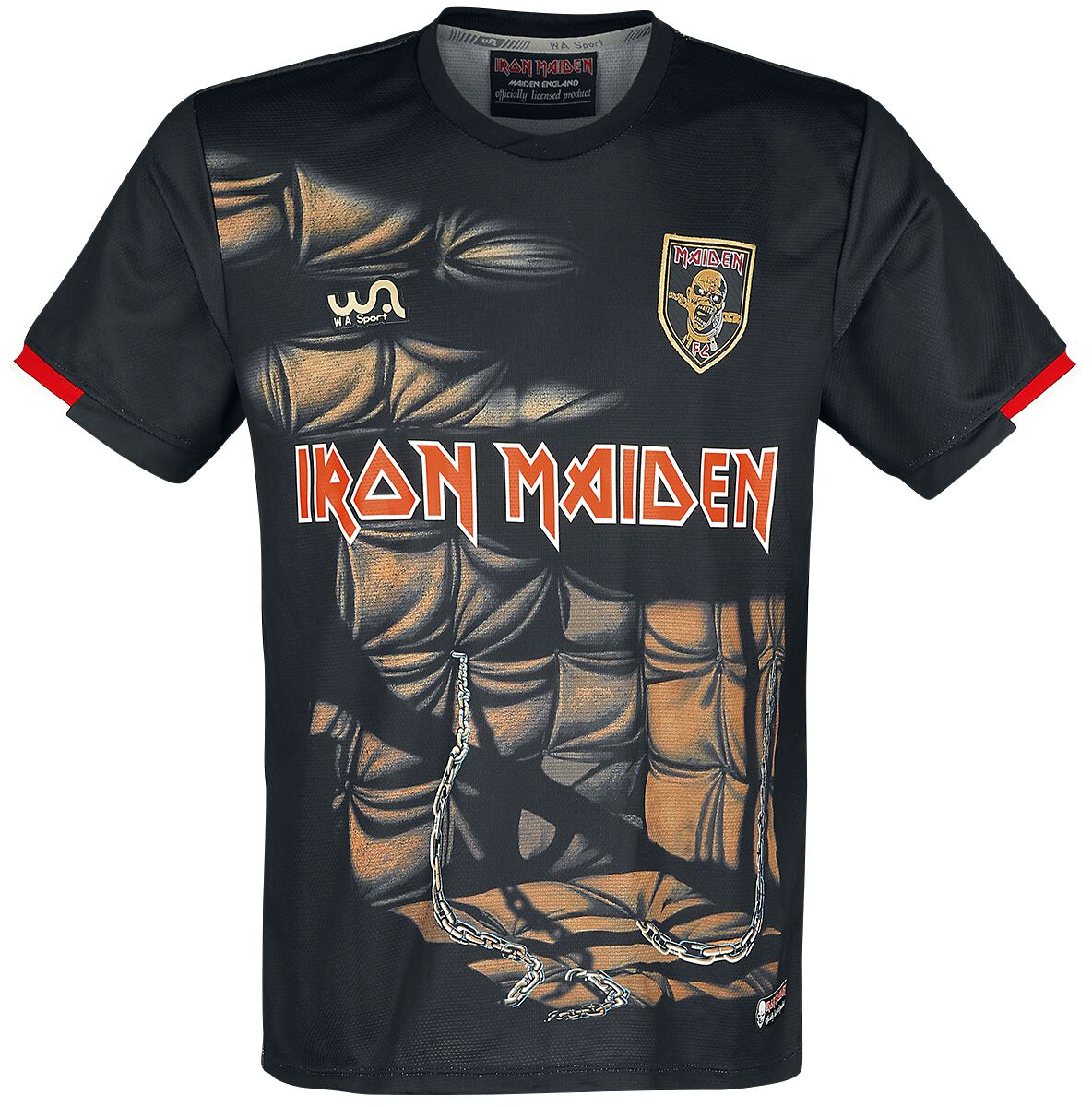 Image of Iron Maiden Piece Of Mind - Trikot T-Shirt multicolor
