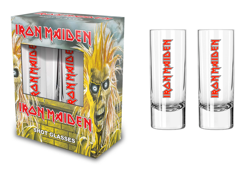 Iron Maiden  Shot Glasses Set - Iron Maiden - transparent