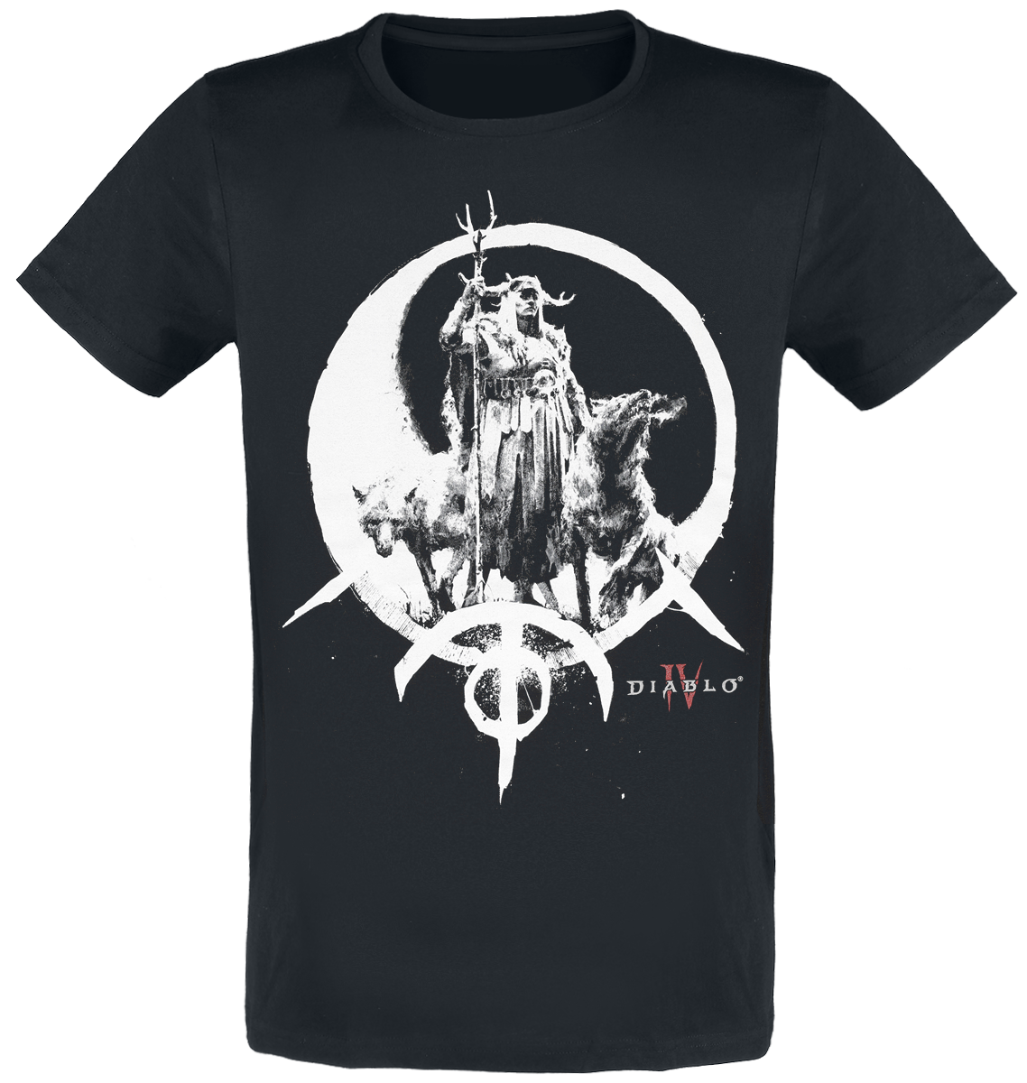 Diablo - 4 - Druid - T-Shirt - schwarz