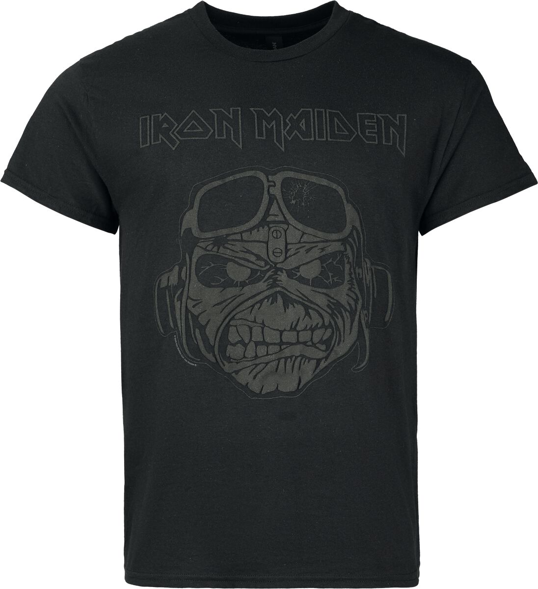Iron Maiden Aces High Face V1 T-shirt black