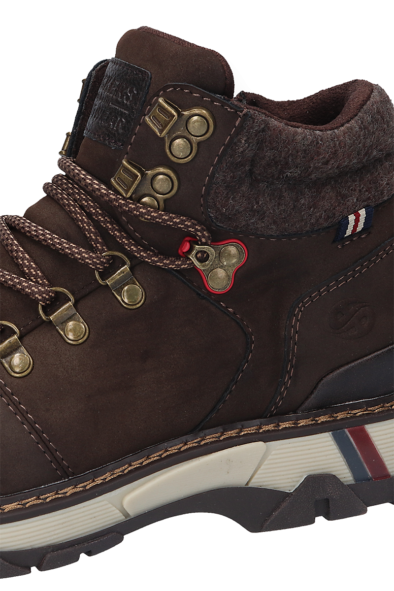 Dockers by Gerli Boots Schnürstiefel dunkelbraun