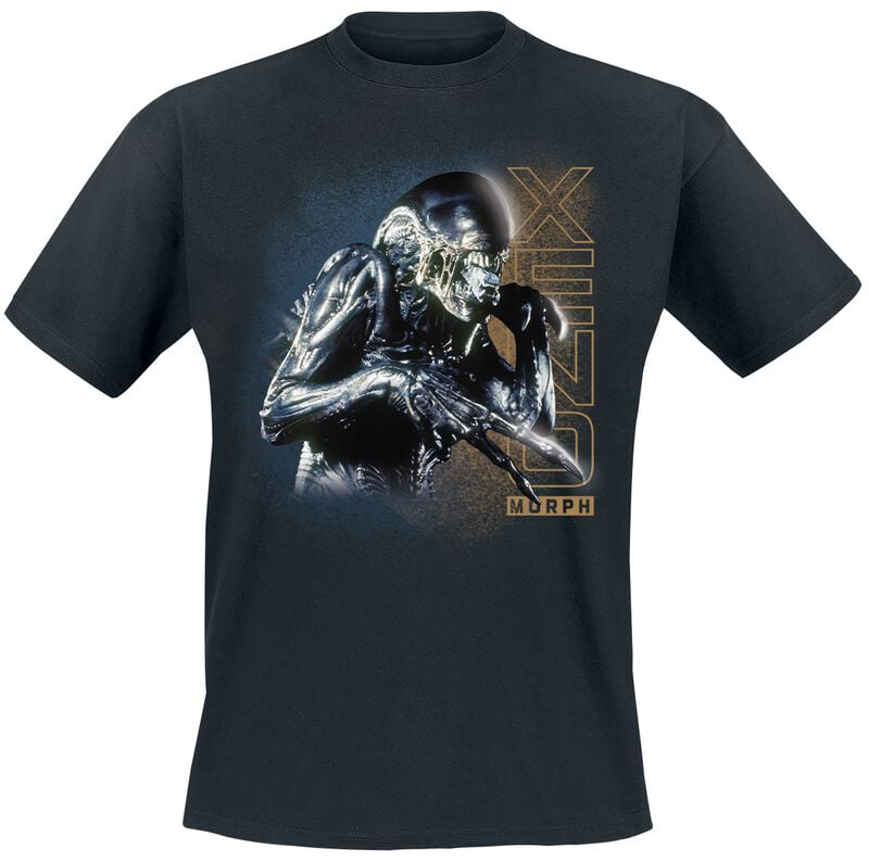 Alien T-skjorte - Xenomorph - M til 3XL - Herrer - svart