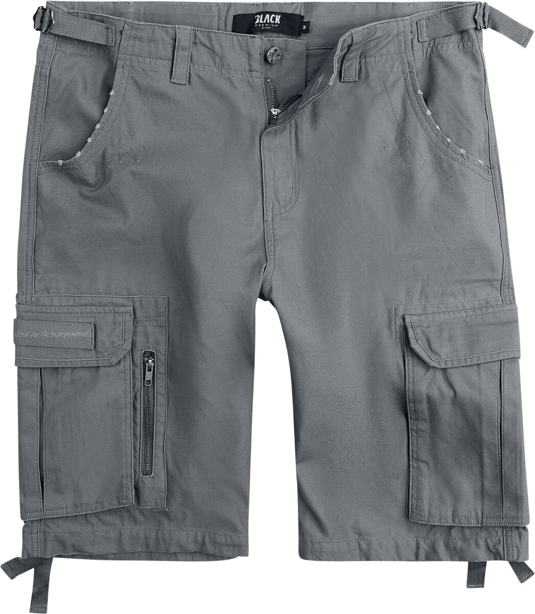 Short  de Black Premium by EMP - Bermuda Army Vintage - S à 5XL - pour Homme - gris