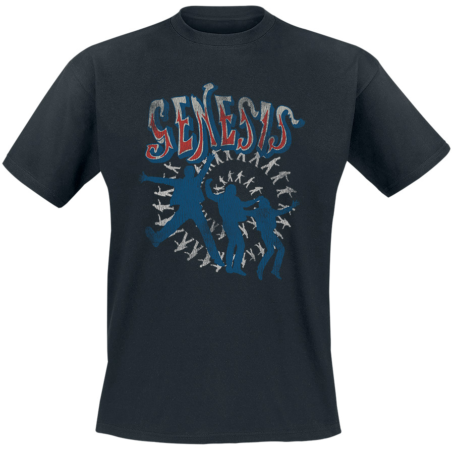 Genesis - Spiral Jump - T-Shirt - schwarz