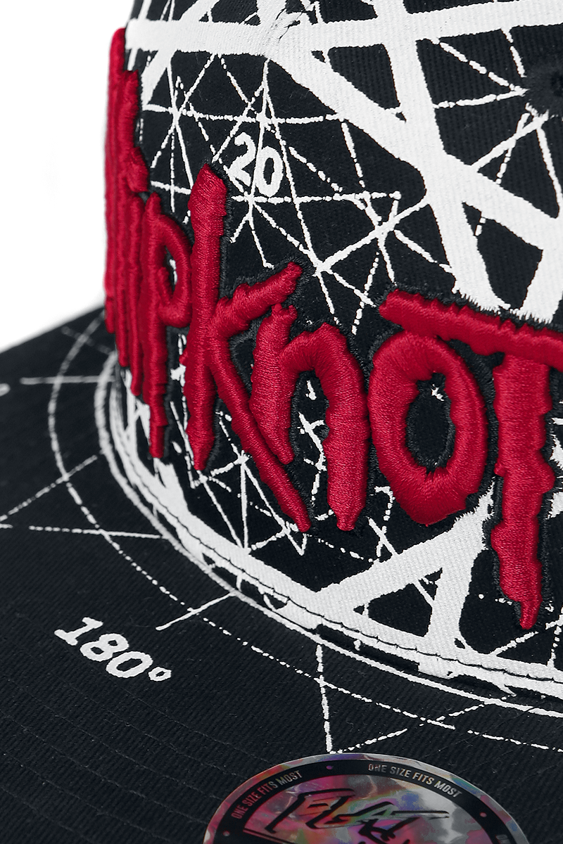 Thumbnail - Slipknot Jumbo Star Cap schwarz