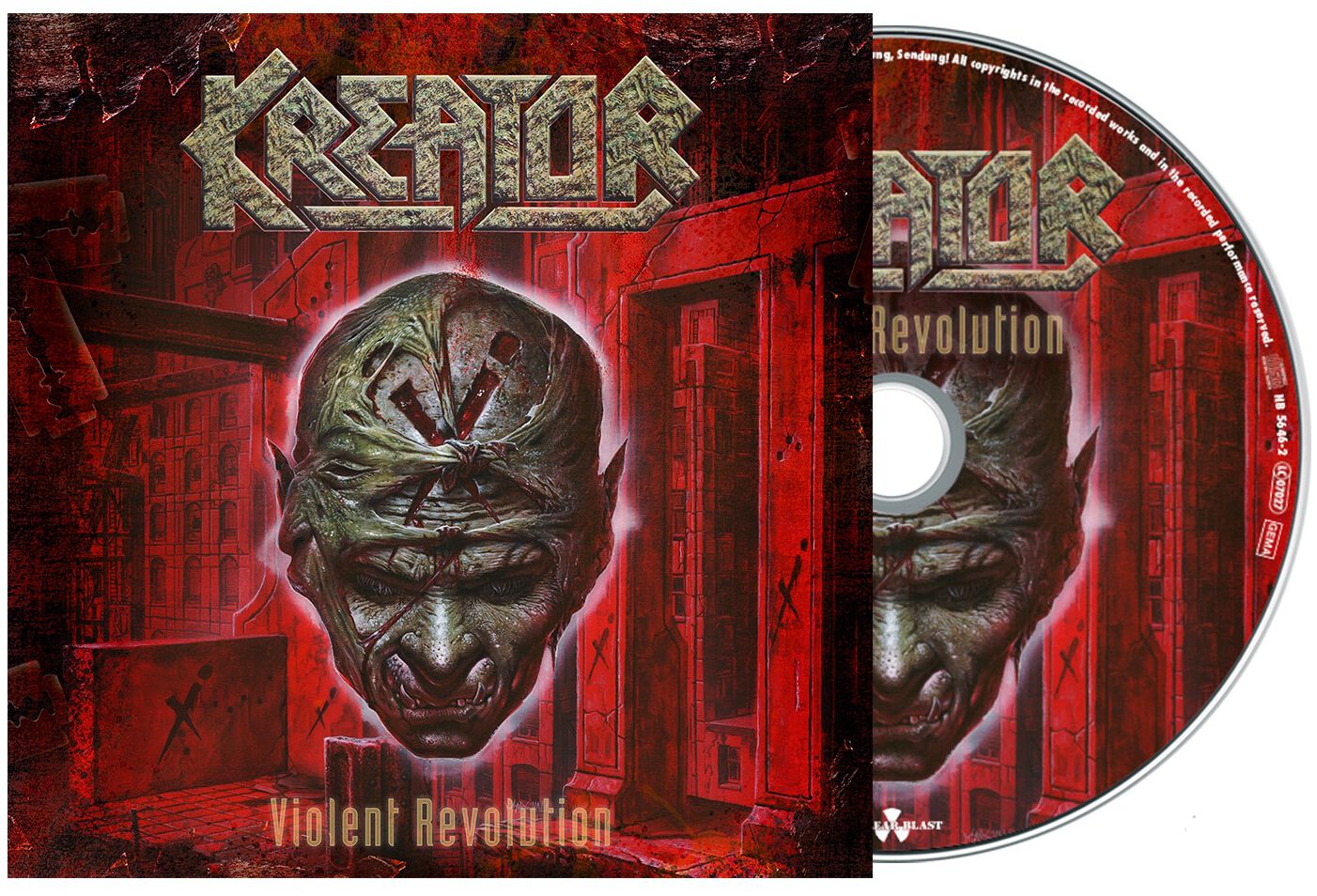 Image of Kreator Violent Revolution CD Standard