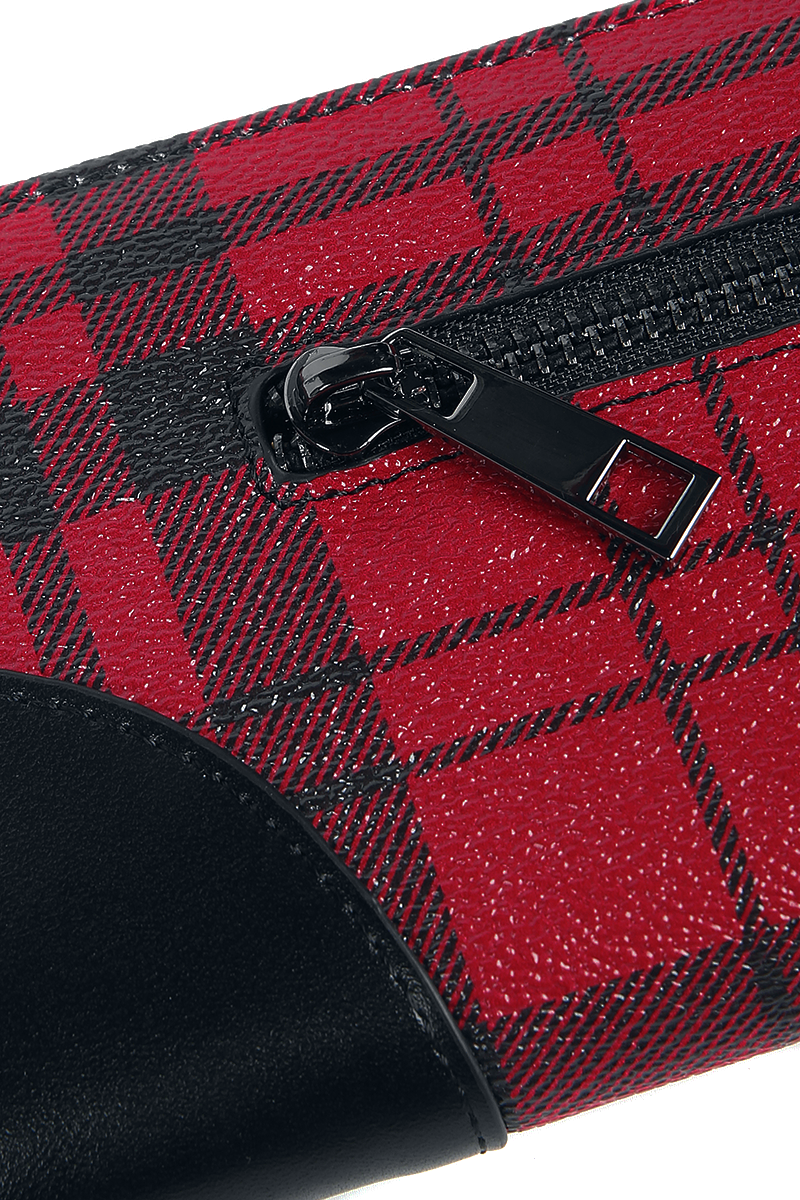 Banned Retro Lady Prim Geldbörse schwarz rot