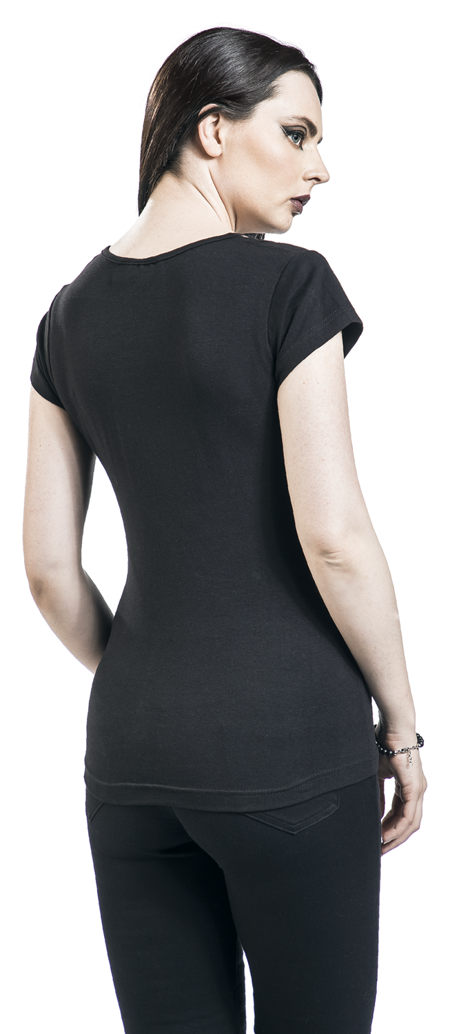 Chemical Black Maniacal Top T-Shirt schwarz