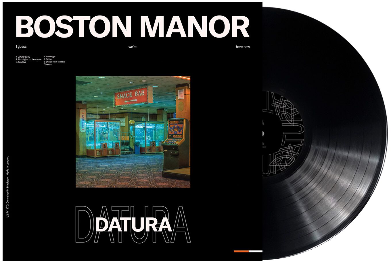 Levně Boston Manor Datura LP černá