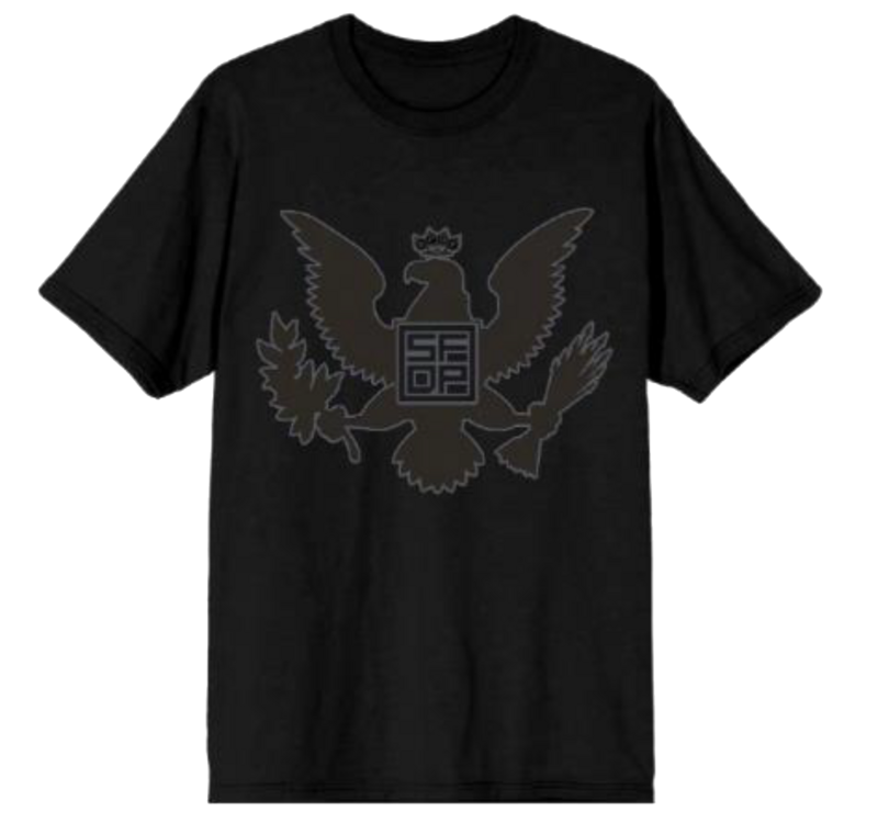 Five Finger Death Punch  T-Shirt - Eagle - for Men - black