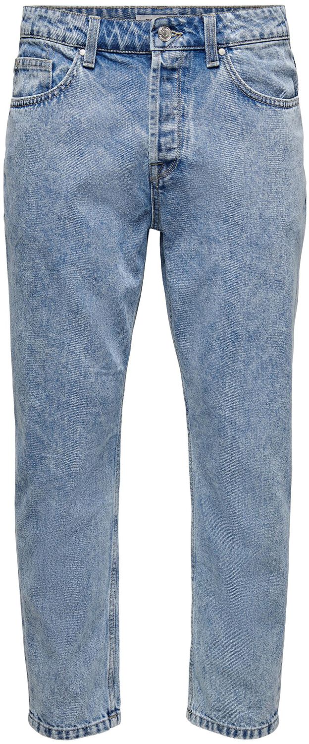 ONLY and SONS ONSAvi Beam Life Anti Fit Jeans light blue