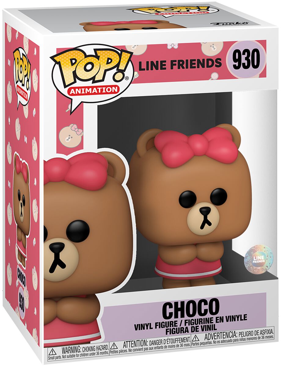 Image of Line Friends Choco Vinyl Figur 930 Sammelfigur Standard
