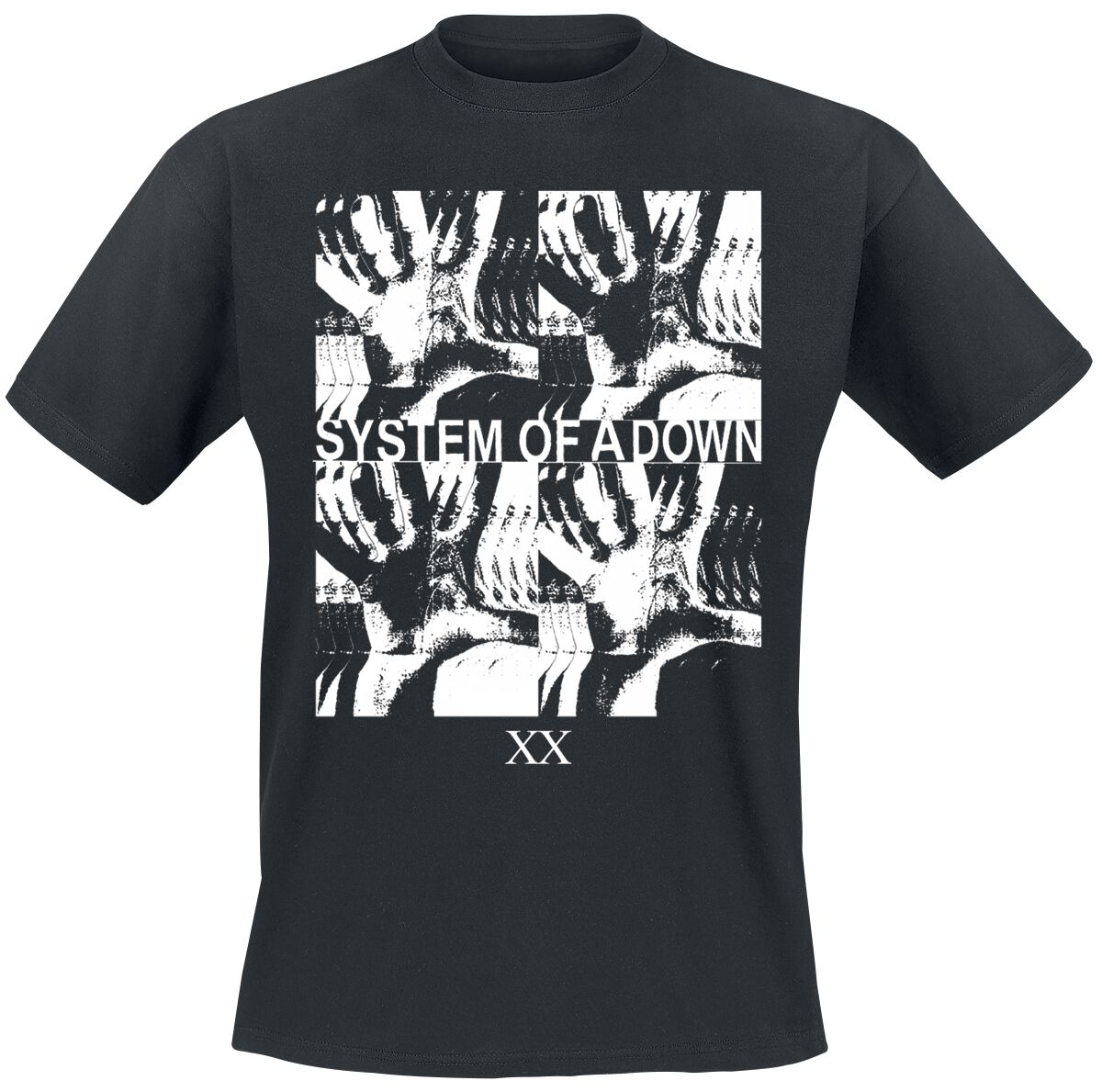Image of System Of A Down Blackout T-Shirt schwarz