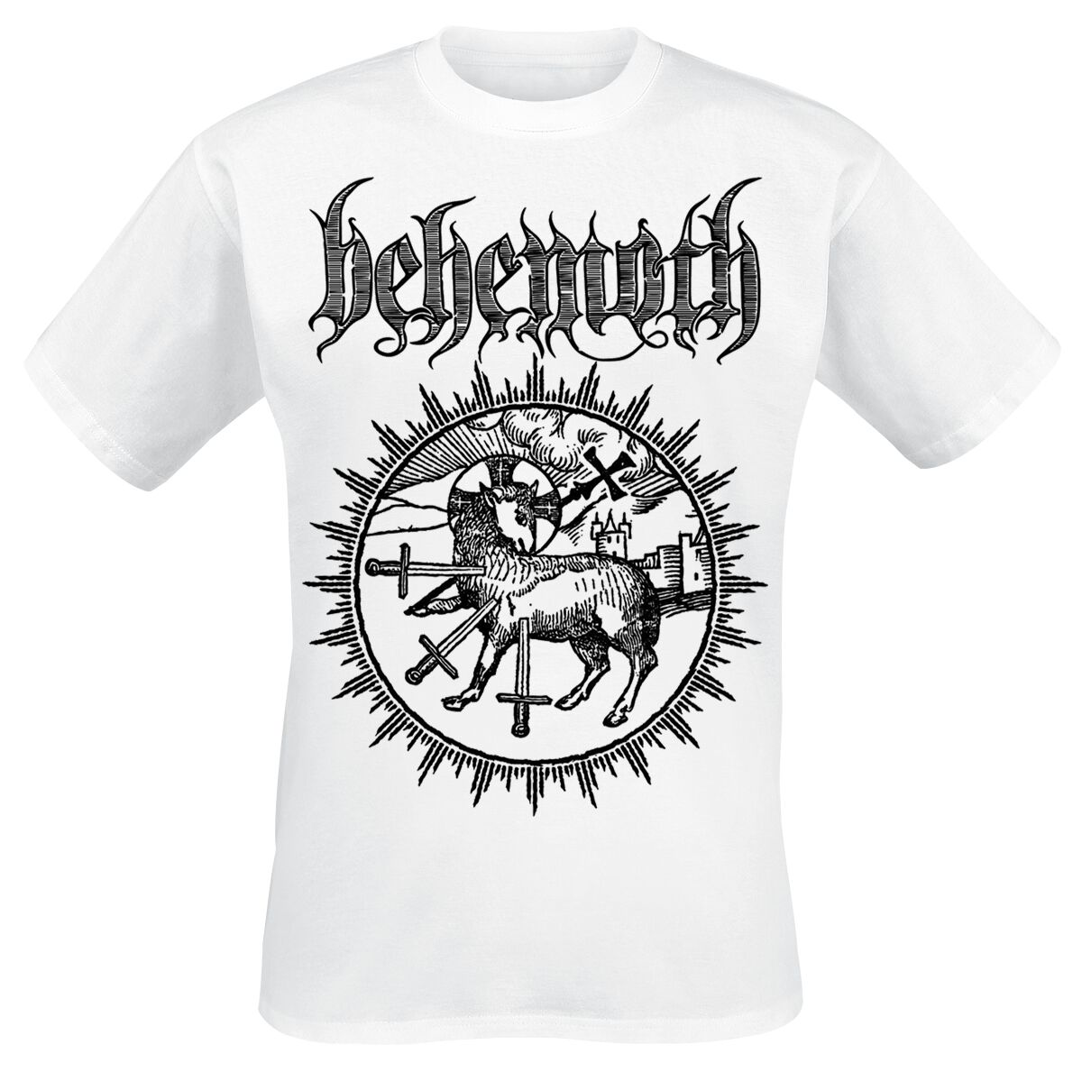 Image of Behemoth Lamb Sigil T-Shirt weiß