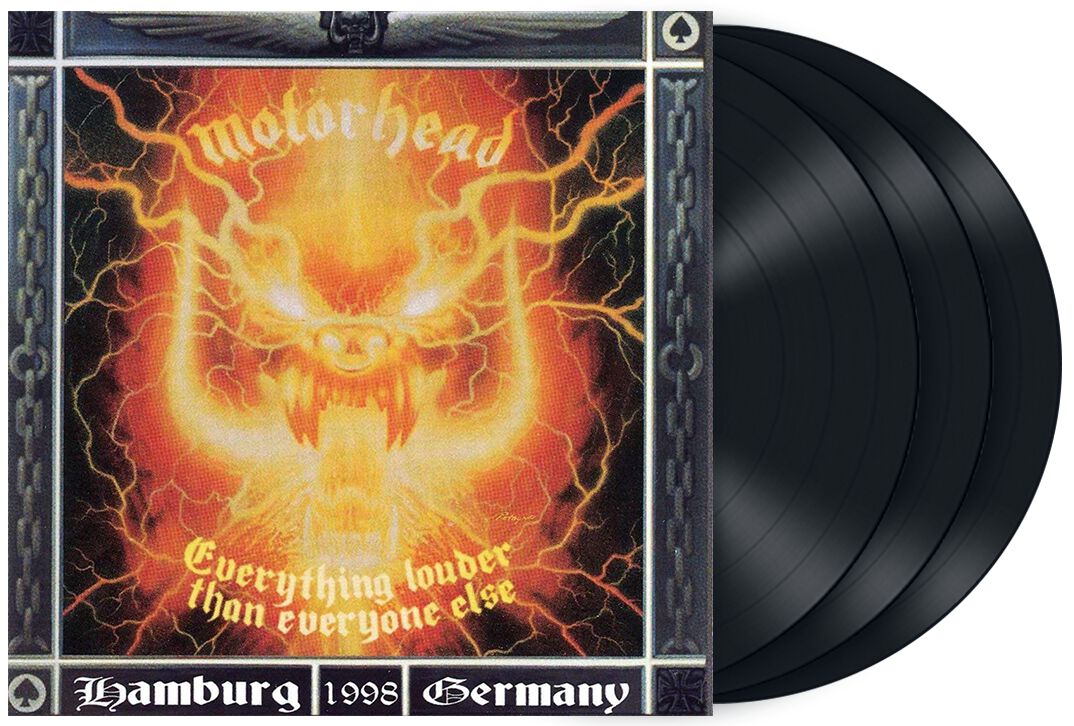 Everything louder than everyone else von Motörhead - 3-LP (Re-Release, Standard)
