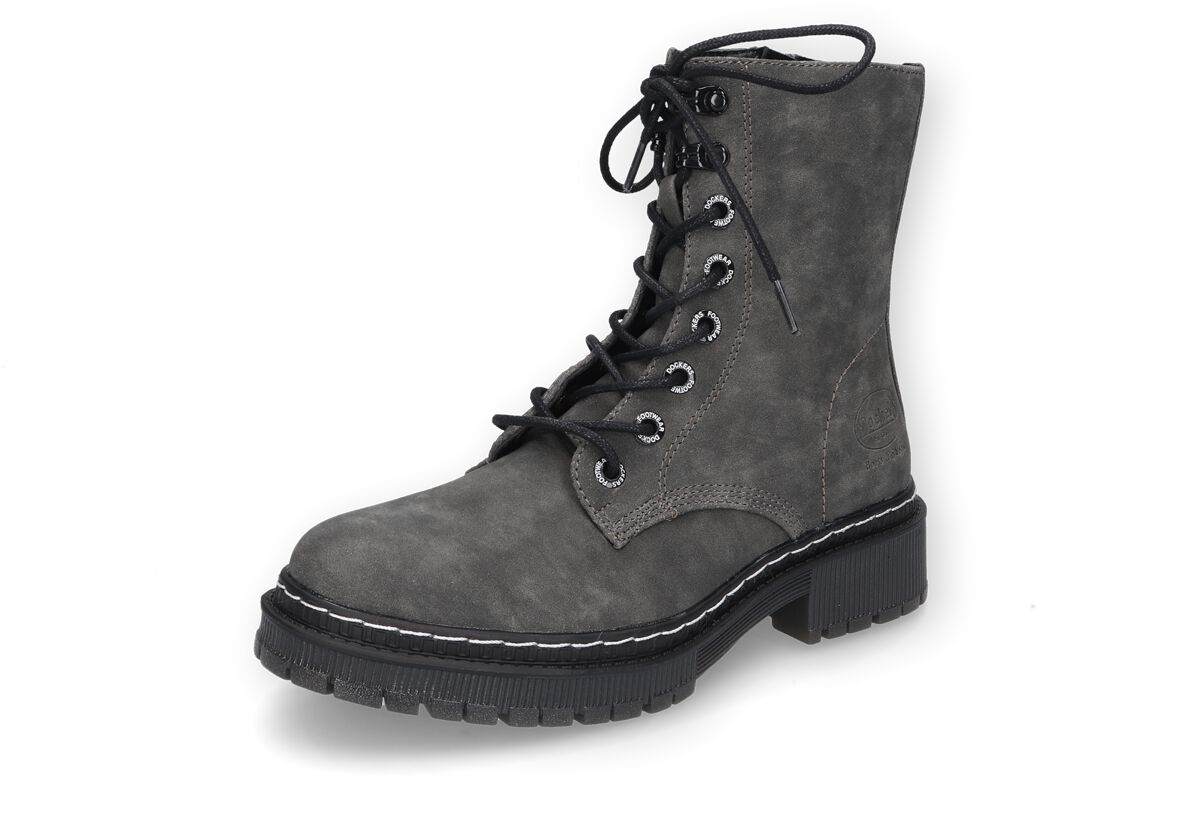 Image of Stivali di Dockers by Gerli - Lace-Up Boots - EU40 - Donna - grigio