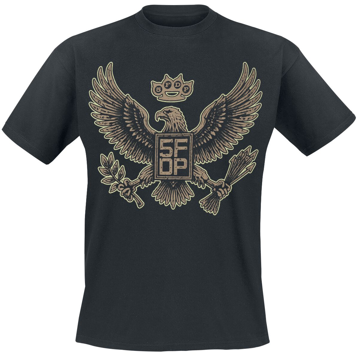 Five Finger Death Punch T-Shirt - De-oppresso - S bis 5XL - für Männer - Größe S - schwarz  - Lizenziertes Merchandise!