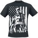 American Flag, Batman, T-Shirt