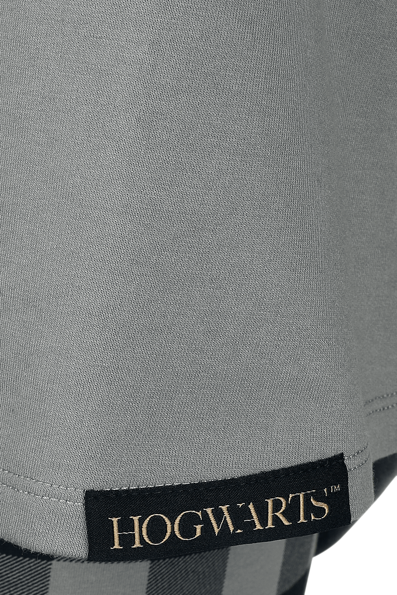 Harry Potter Hogwarts Schlafanzug grau