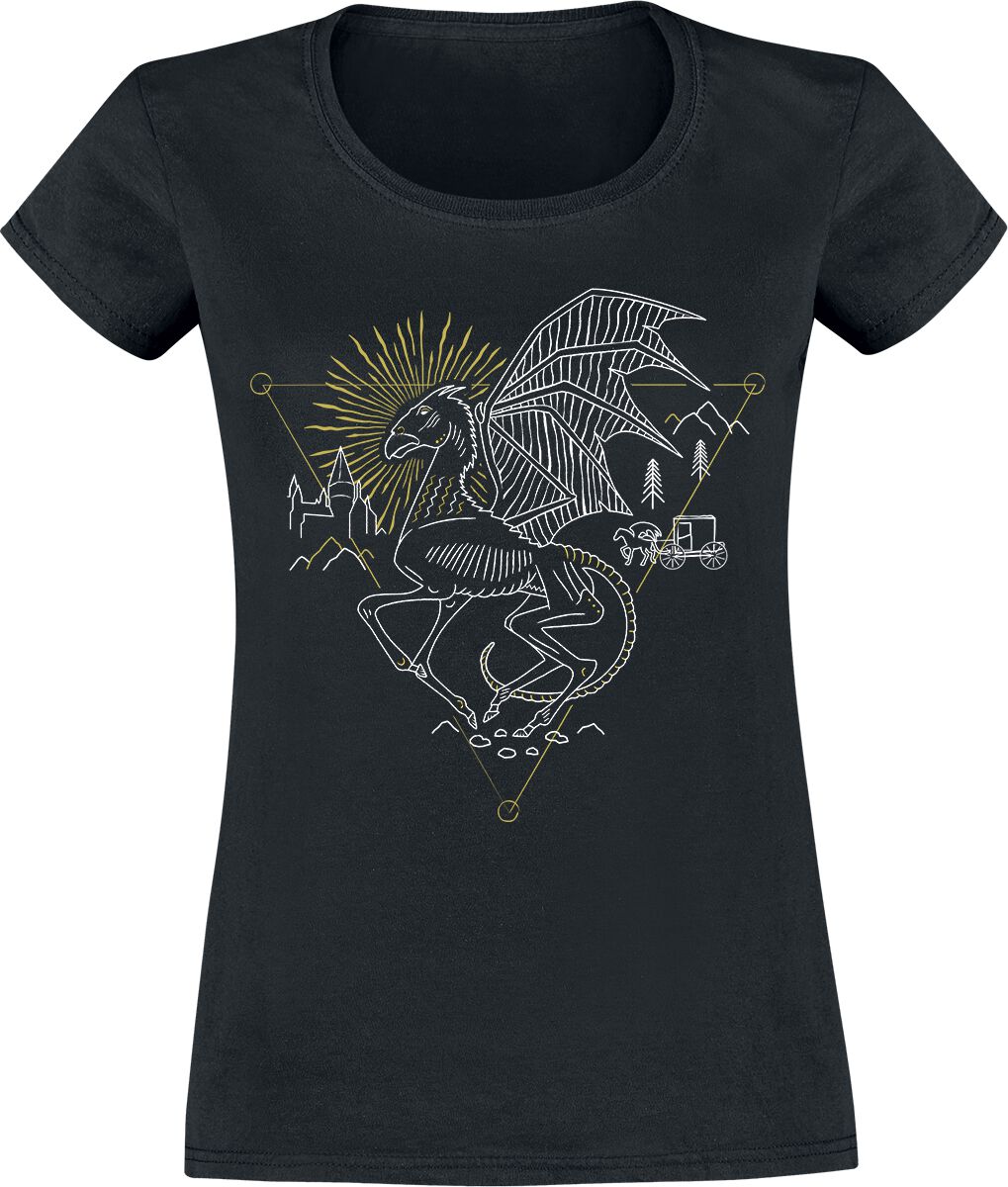 Harry Potter Thestral T-Shirt schwarz Harry Potter Thestral T-Shirt schwarz