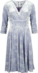 Velvet Grace Fit & Flare Dress, Banned Retro, Mittellanges Kleid