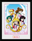 Group, Sailor Moon, Gerahmtes Bild