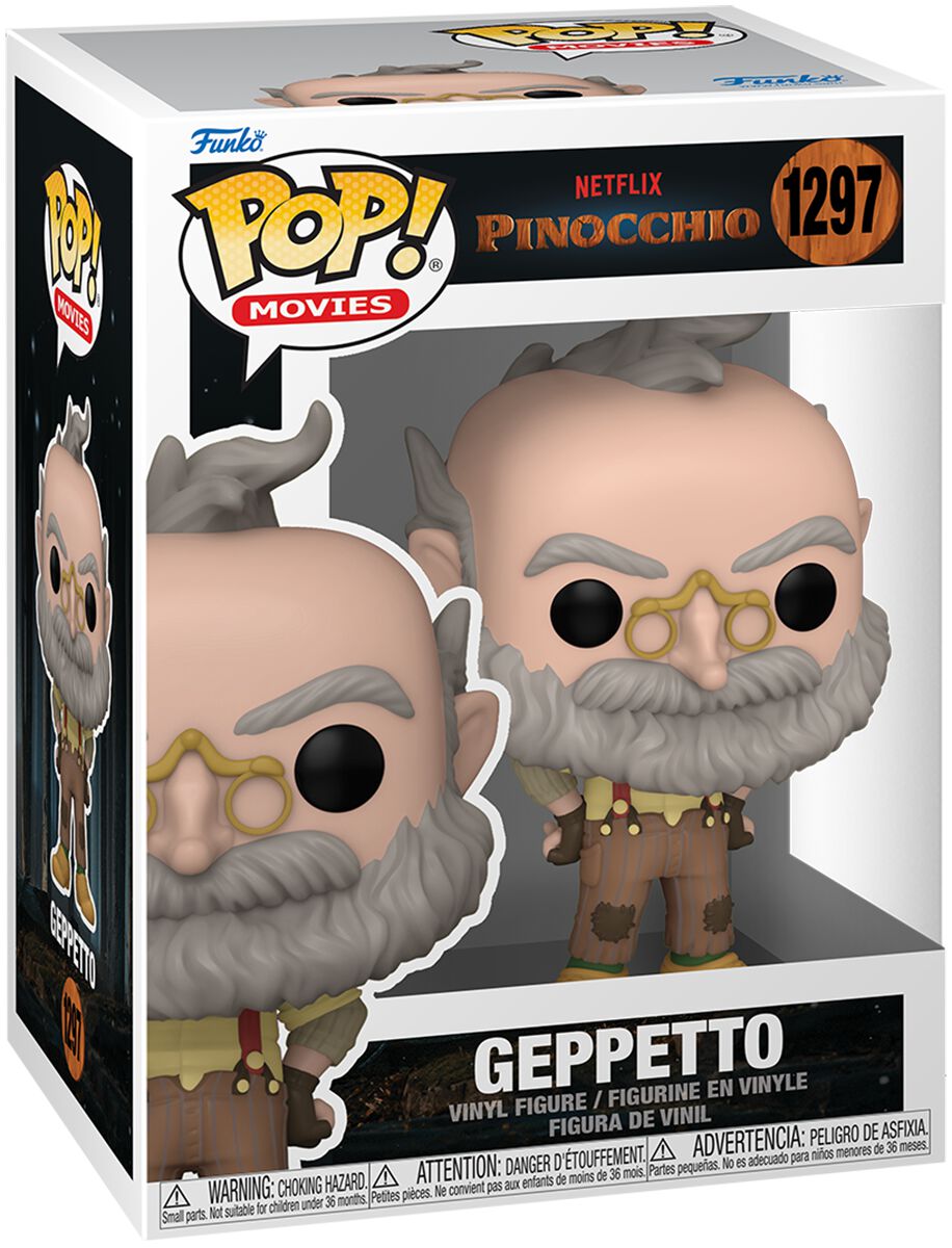 Geppetto Vinyl Figur 1297 Funko Pop! von Pinocchio