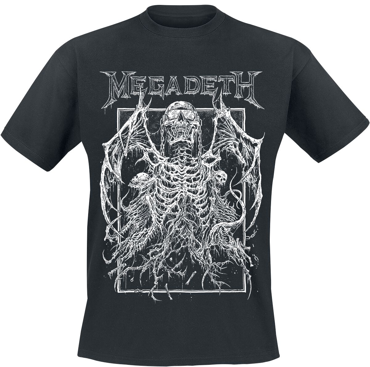 Levně Megadeth Rising Tričko černá