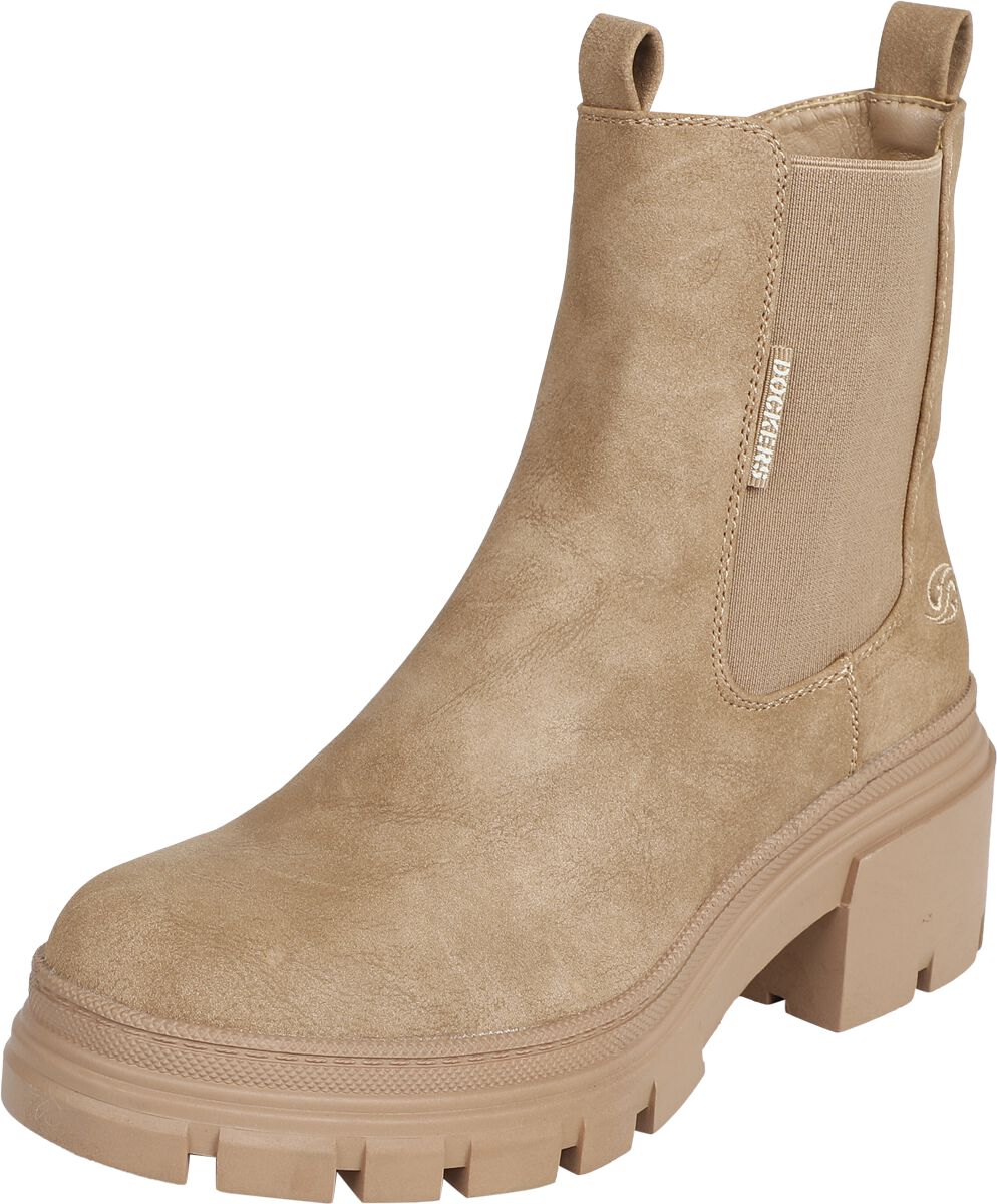 Dockers by Gerli – Gothic Stiefel – EU37 bis EU42 – für Damen – Größe EU41 – braun