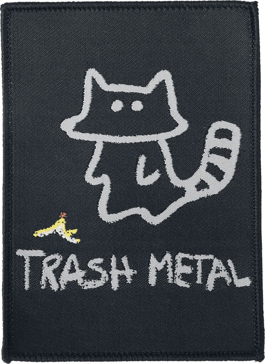 Tierisch Patch - Trash Metal Waschbär - multicolor  - EMP exklusives Merchandise!