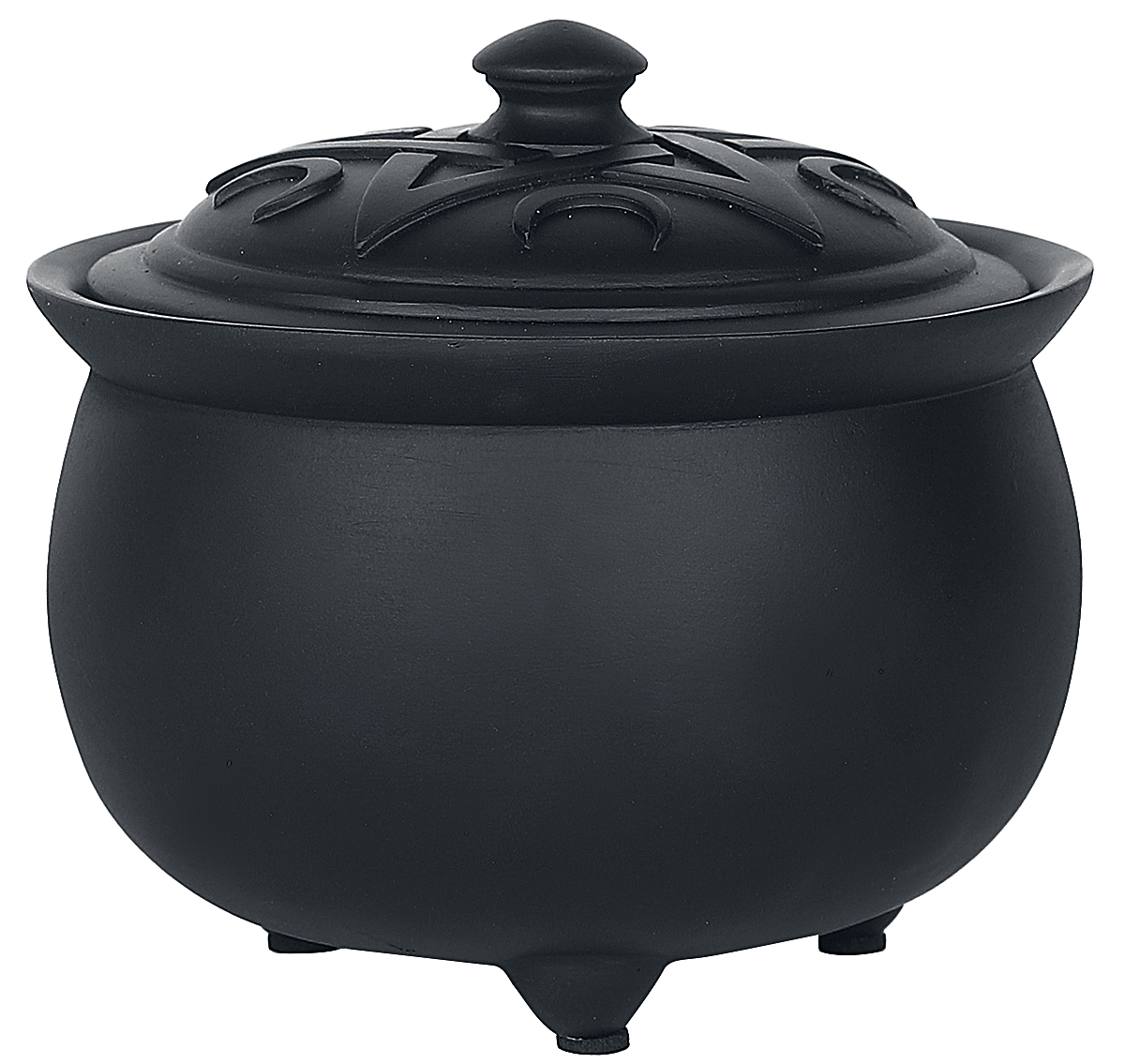 Alchemy England Hexenkessel mit Mondmuster Aufbewahrungsbox schwarz
