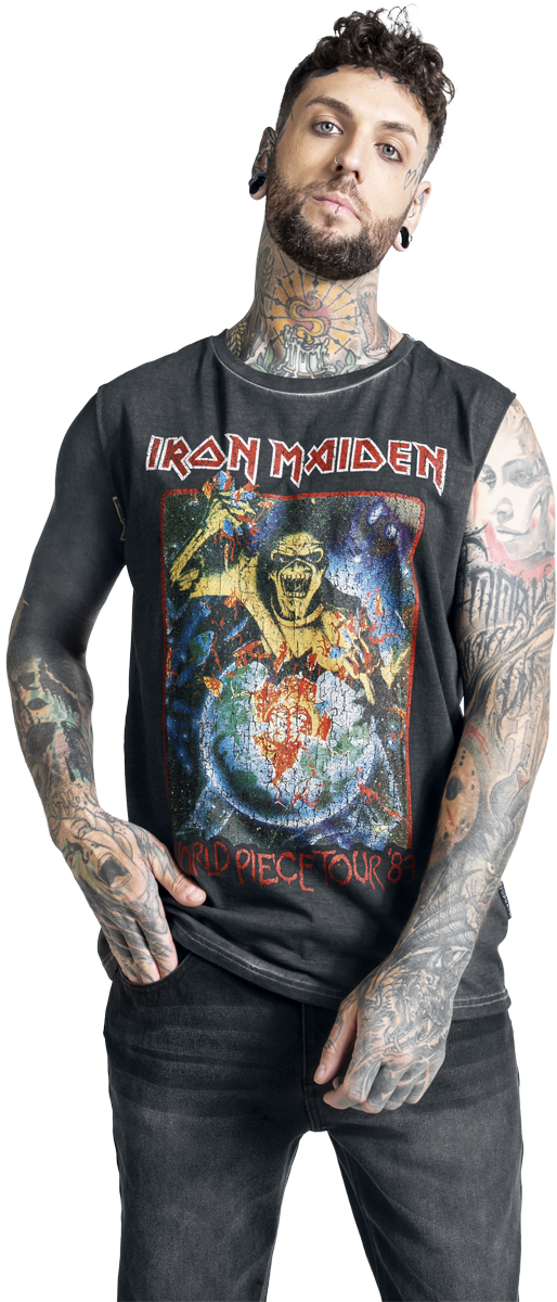 Thumbnail - Iron Maiden EMP Signature Collection Tank-Top dunkelgrau in L