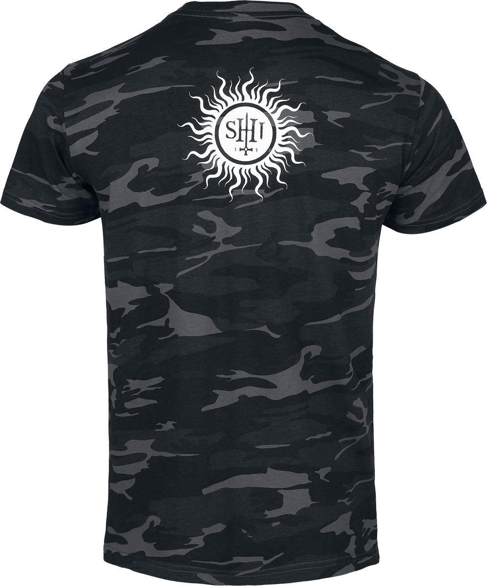 4068143328555 - Hail Satan - The Unholy Trinity Tour 2025 T-Shirt black camo in XXL 4068143328555 - Hail Satan - The Unholy Trinity Tour 2025 T-Shirt black camo in XXL