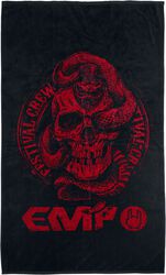 Skull n' Snake - Badetuch, EMP Special Collection, Badetuch