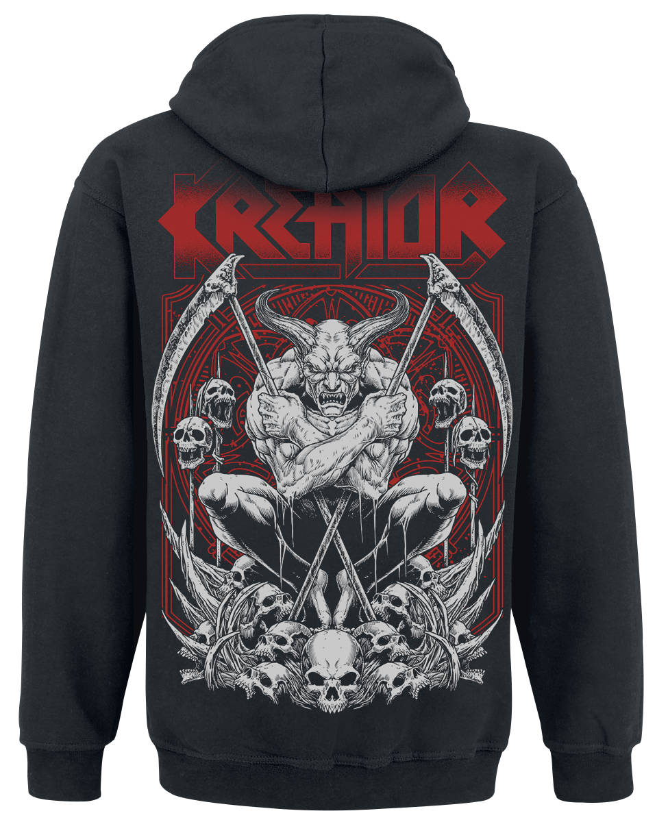 Kreator Demonic Future Kapuzenjacke schwarz