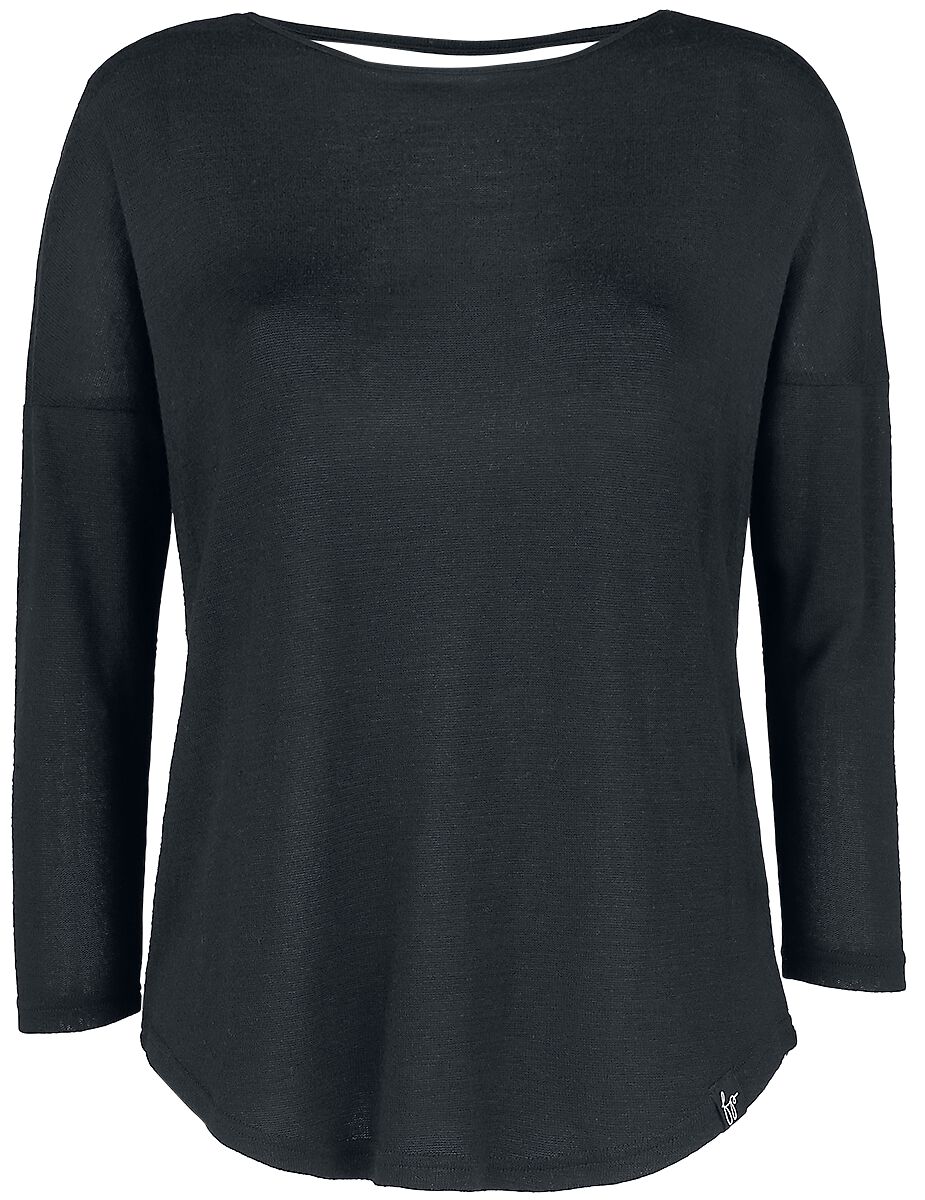 Forplay Lina Long-sleeve Shirt black